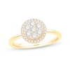Thumbnail Image 0 of 0.45 C. T.W. Composite Diamond Frame Engagement Ring in 14K Gold