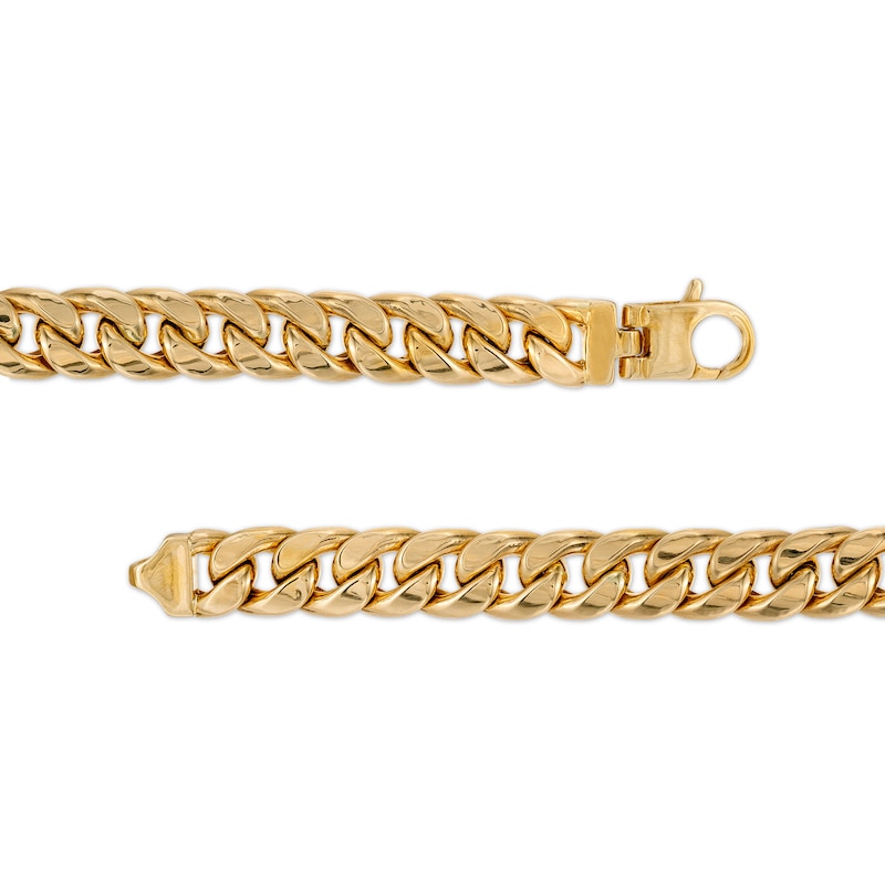 Men's 2.00 CT. T.W. Diamond ID Bracelet in 10K Gold - 8.5"|Peoples Jewellers