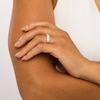 Thumbnail Image 2 of Vera Wang Love Collection 1.95 CT. T.W. Certified Lab-Grown Diamond Seven Stone Anniversary Band in 14K White Gold