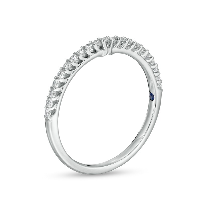 TRUE Lab-Created Diamonds by Vera Wang Love 0.23 CT. T.W. Anniversary Band in 14K White Gold