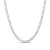 5.25mm Mariner Chain Necklace in Solid 14K White Gold - 24"