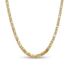 Thumbnail Image 1 of 5.25mm Byzantine Chain Necklace in Solid 14K Gold - 20"