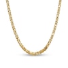 Thumbnail Image 1 of 5.25mm Byzantine Chain Necklace in Solid 14K Gold - 24"