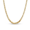 Thumbnail Image 1 of 5.25mm Byzantine Chain Necklace in Solid 14K Gold - 26"