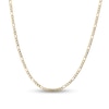 Thumbnail Image 0 of 3.5mm Figaro Chain Necklace in Hollow 14K Gold - 30"