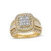 Thumbnail Image 0 of 1.00 CT. T.W. Composite Diamond Double Frame Engagement Ring in 10K Gold
