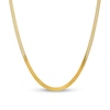 Thumbnail Image 1 of 5.0mm Herringbone Chain Necklace in Solid 14K Gold - 16"
