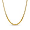 Thumbnail Image 1 of 5.0mm Herringbone Chain Necklace in Solid 14K Gold - 20"