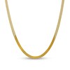 Thumbnail Image 0 of 5.0mm Herringbone Chain Necklace in Solid 14K Gold - 20"