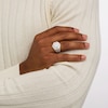 Thumbnail Image 2 of Men's 3.80 CT. T.W. Diamond Multi-Row Geometric Ring in 10K Gold