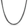 Thumbnail Image 0 of Vera Wang Men Spinel Necklace in Sterling Silver with Black Ruthenium- 22"