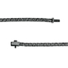 Thumbnail Image 2 of Vera Wang Men Spinel Necklace in Sterling Silver with Black Ruthenium- 22"