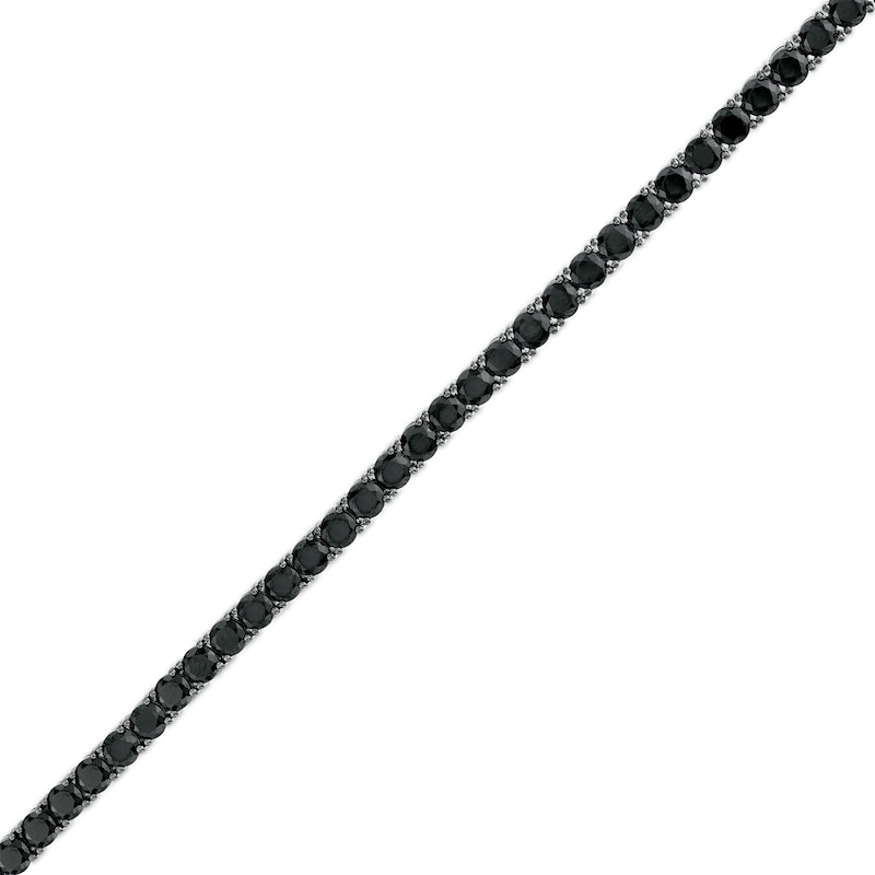 Men's 5.00 CT. T.W. Black Enhanced Diamond Bracelet in Sterling Silver with Black Rhodium - 8.5"|Peoples Jewellers