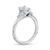 Thumbnail Image 2 of Vera Wang Love Collection Limited Edition 1.31 CT. T.W. Certified Pear-Shaped Diamond Ring in 14K White Gold (I/SI2)