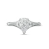 Thumbnail Image 3 of Vera Wang Love Collection Limited Edition 1.31 CT. T.W. Certified Pear-Shaped Diamond Ring in 14K White Gold (I/SI2)