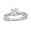 Thumbnail Image 0 of Vera Wang Love Collection Limited Edition 1.29 CT. T.W. Certified Diamond Split Shank Ring in 14K White Gold (I/SI2)