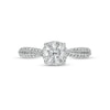 Thumbnail Image 3 of Vera Wang Love Collection Limited Edition 1.29 CT. T.W. Certified Diamond Split Shank Ring in 14K White Gold (I/SI2)