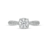 Vera Wang Love Collection Limited Edition 1.29 CT. T.W. Certified Diamond Split Shank Ring in 14K White Gold (I/SI2)