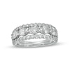 Thumbnail Image 0 of TRUE Lab-Created Diamonds by Vera Wang Love 1.95 CT. T.W. Triple-Row Anniversary Band in 14K White Gold