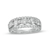 Thumbnail Image 1 of TRUE Lab-Grown Diamonds by Vera Wang Love 1.95 CT. T.W. Triple-Row Anniversary Band in 14K White Gold