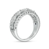 Thumbnail Image 2 of TRUE Lab-Created Diamonds by Vera Wang Love 1.95 CT. T.W. Triple-Row Anniversary Band in 14K White Gold