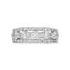 Thumbnail Image 3 of TRUE Lab-Created Diamonds by Vera Wang Love 1.95 CT. T.W. Triple-Row Anniversary Band in 14K White Gold