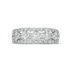 Thumbnail Image 4 of TRUE Lab-Grown Diamonds by Vera Wang Love 1.95 CT. T.W. Triple-Row Anniversary Band in 14K White Gold