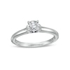 Thumbnail Image 0 of Vera Wang Love Collection 0.37 CT. T.W. Diamond Solitaire Engagement Ring in 14K White Gold (I/SI2)