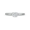 Thumbnail Image 3 of Vera Wang Love Collection 0.37 CT. T.W. Diamond Solitaire Engagement Ring in 14K White Gold (I/SI2)