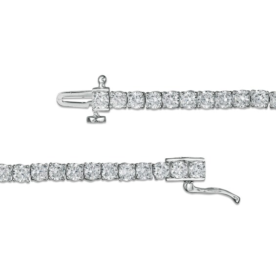 6.00 CT. T.W. Certified Lab-Created Diamond Tennis Bracelet in 14K White Gold (F/SI2) - 7.25"