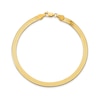 Thumbnail Image 0 of 4.0mm Herringbone Chain Bracelet in Solid 14K Gold - 7"