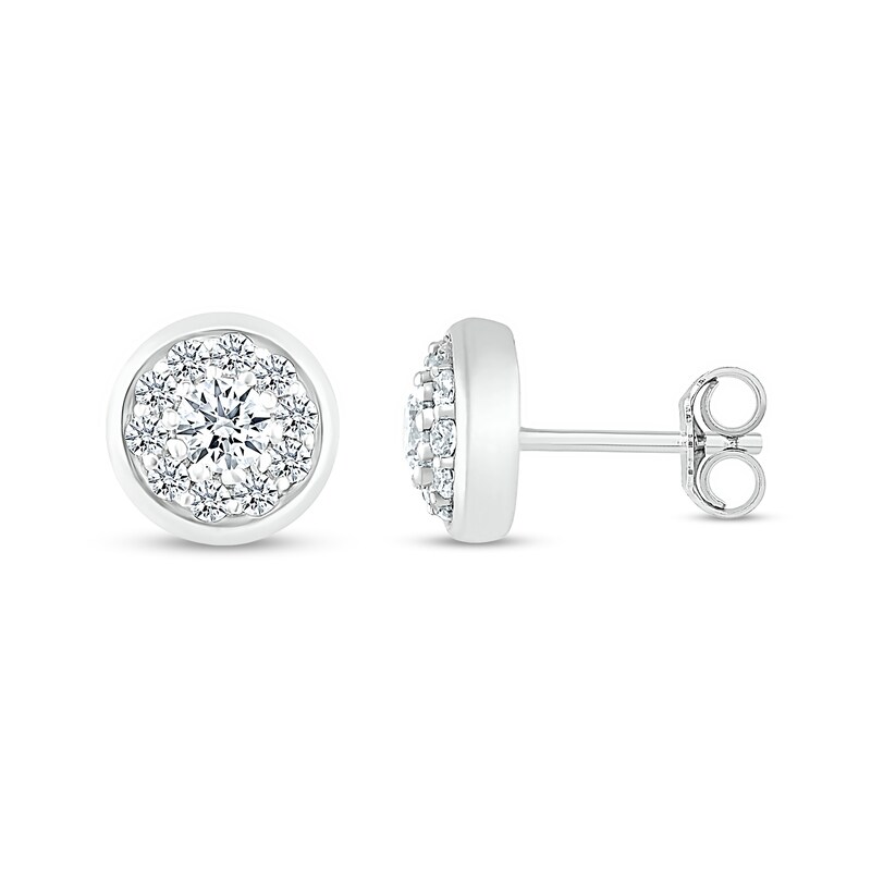 0.33 CT. T.W. Composite Diamond Stud Earrings in 10K Gold