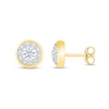 Thumbnail Image 2 of 0.33 CT. T.W. Composite Diamond Stud Earrings in 10K Gold
