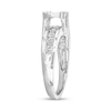 Thumbnail Image 1 of 0.95 CT. T.W. Quad Princess-Cut Diamond Engagement Ring in 14K White Gold