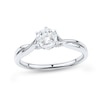 Thumbnail Image 0 of 0.45 CT. T.W. Diamond Twist Shank Engagement Ring in 10K White Gold