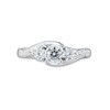 Thumbnail Image 1 of 0.95 CT. T.W. Diamond Past Present Future® Bypass Ring in 14K White Gold