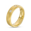 Thumbnail Image 3 of 0.33 CT. T.W. Diamond Three Stone Wedding Band in 10K Gold