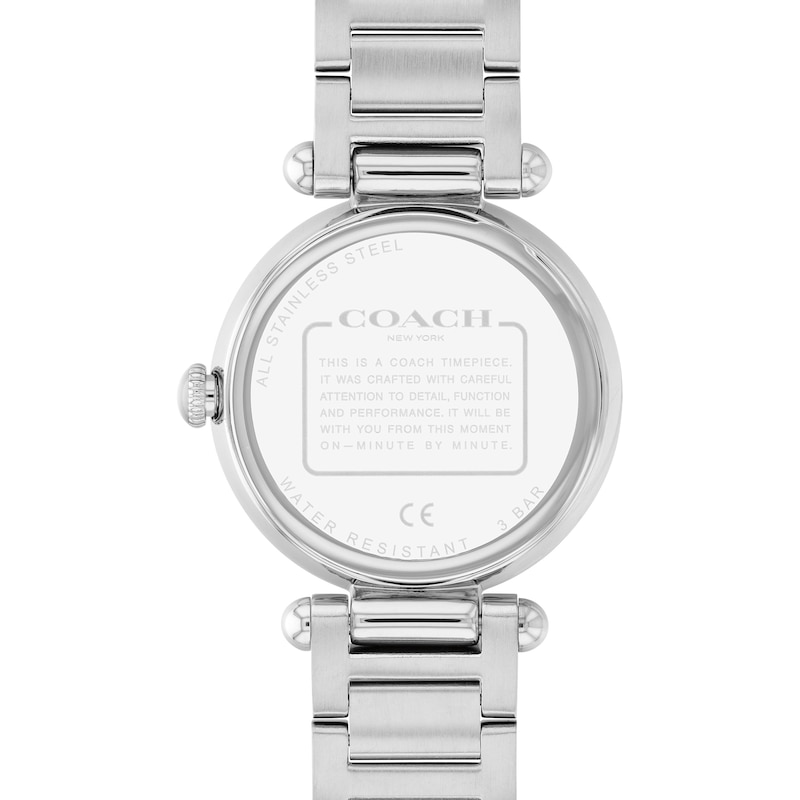 Ladies' Coach Cary Crystal Accent Watch with Mother-of-Pearl Dial (Model: 14503830)