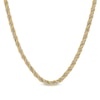 Thumbnail Image 0 of Men's 2.43mm Box and Rope Twist Chain Necklace in Hollow 10K Two-Tone Gold – 20"