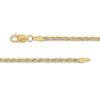 Men's 2.43mm Hollow Box and Rope Twist Chain Necklace in 10K Two-Tone Gold – 20"