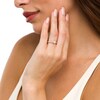 Thumbnail Image 2 of 0.45 CT. T.W. Diamond Cascade Shank Engagement Ring in 14K White Gold (I/I2)