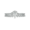 Thumbnail Image 3 of 0.95 CT. T.W. Pear-Shaped Diamond Bridal Set in 14K White Gold (I/SI2)