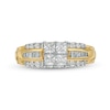 Thumbnail Image 3 of 0.95 CT. T.W. Quad Princess-Cut Diamond Engagement Ring in 10K Gold
