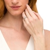 Thumbnail Image 1 of 0.45 CT. T.W. Princess-Cut Diamond Frame Three Piece Bridal Set in 10K White Gold (J/I3)