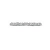 Thumbnail Image 3 of 0.10 CT. T.W. Diamond Wrapped Wedding Band in 10K White Gold