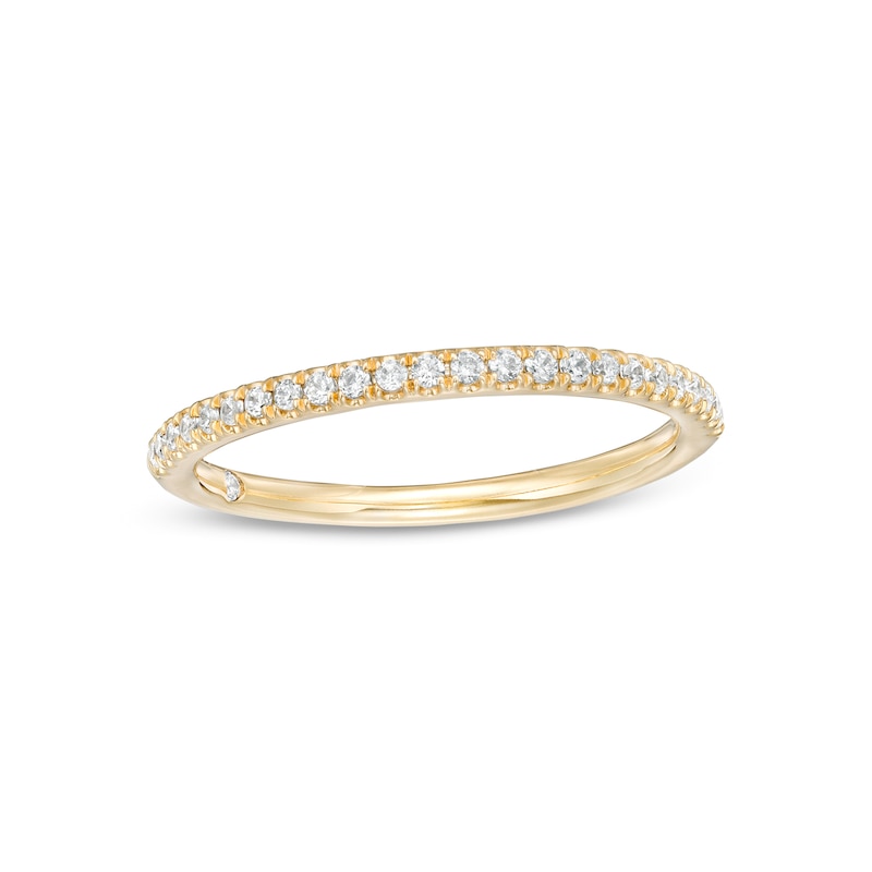 Emmy London 0.145 CT. T.W. Certified Diamond Anniversary Band in 18K Gold (F/VS2)|Peoples Jewellers