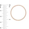 Thumbnail Image 3 of Moments of Love 0.23 CT. T.W. Diamond Large Circle Charm in 10K Rose Gold