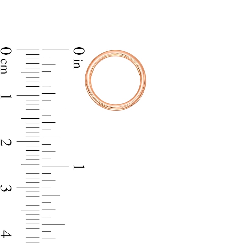 Main Image 3 of Moments of Love Extra Small Circle Charm in 10K Rose Gold