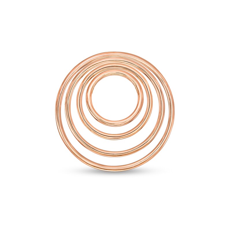 Main Image 2 of Moments of Love Small Circle Charm in 10K Rose Gold