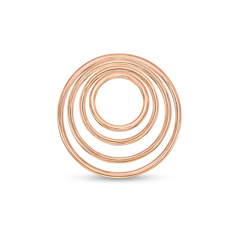 Moments of Love Medium Circle Charm in 10K Rose Gold